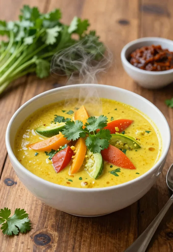 18 Dairy Free Keto Recipes: Low-Carb Delights for Weight Loss - 14. Coconut Curry Soup 1