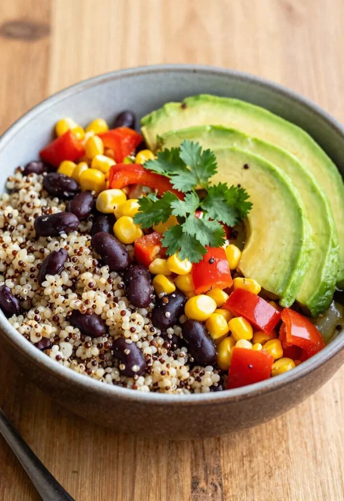 18 Dairy Free Keto Recipes: Low-Carb Delights for Weight Loss - 17. Quinoa and Black Bean Bowl 1