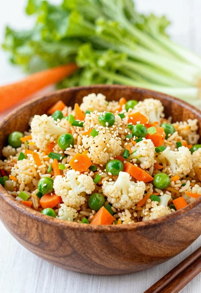 18 Dairy Free Keto Recipes: Low-Carb Delights for Weight Loss - 5. Cauliflower Fried Rice 1