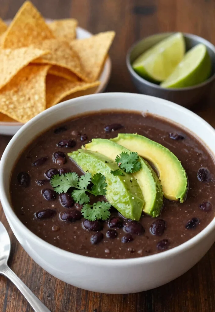 18 Dairy-Free Vegetarian Recipes: Plant-Based Protein Power - 16. Spicy Black Bean Soup 1
