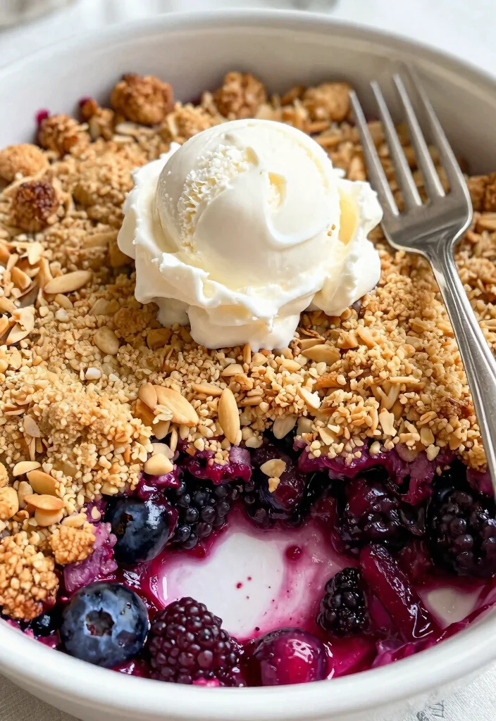 18 Dessert Recipes Gluten Free Dairy Free: Double the Indulgence - 11. Berry Almond Crumble 1