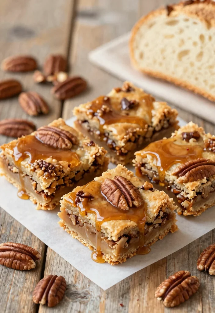 18 Dessert Recipes Gluten Free Dairy Free: Double the Indulgence - 16. Maple Pecan Pie Bars 1