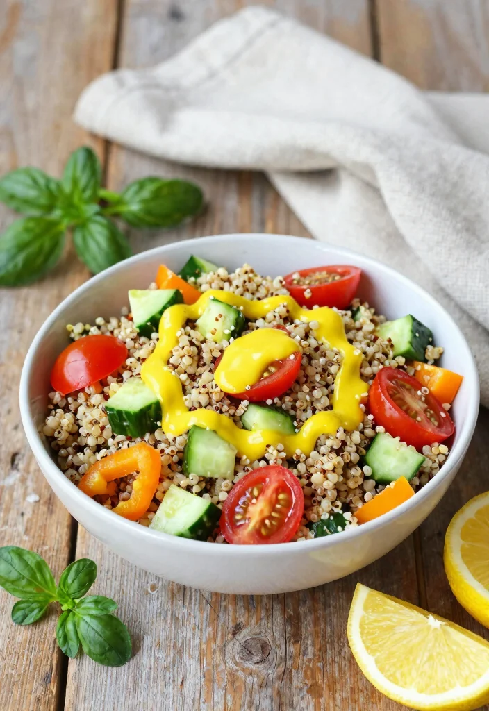 18 Easy Gluten and Dairy Free Recipes for Busy Families - 1. Quinoa Salad with Lemon Vinaigrette 1
