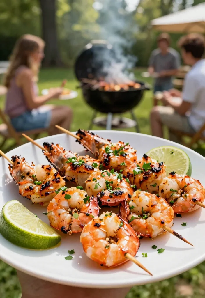 18 Easy Gluten and Dairy Free Recipes for Busy Families - 12. Grilled Shrimp Skewers 1