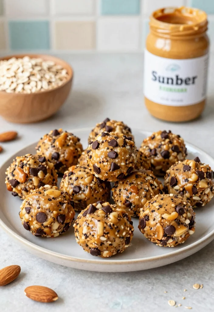 18 Easy Gluten and Dairy Free Recipes for Busy Families - 15. Almond Butter Energy Bites 1
