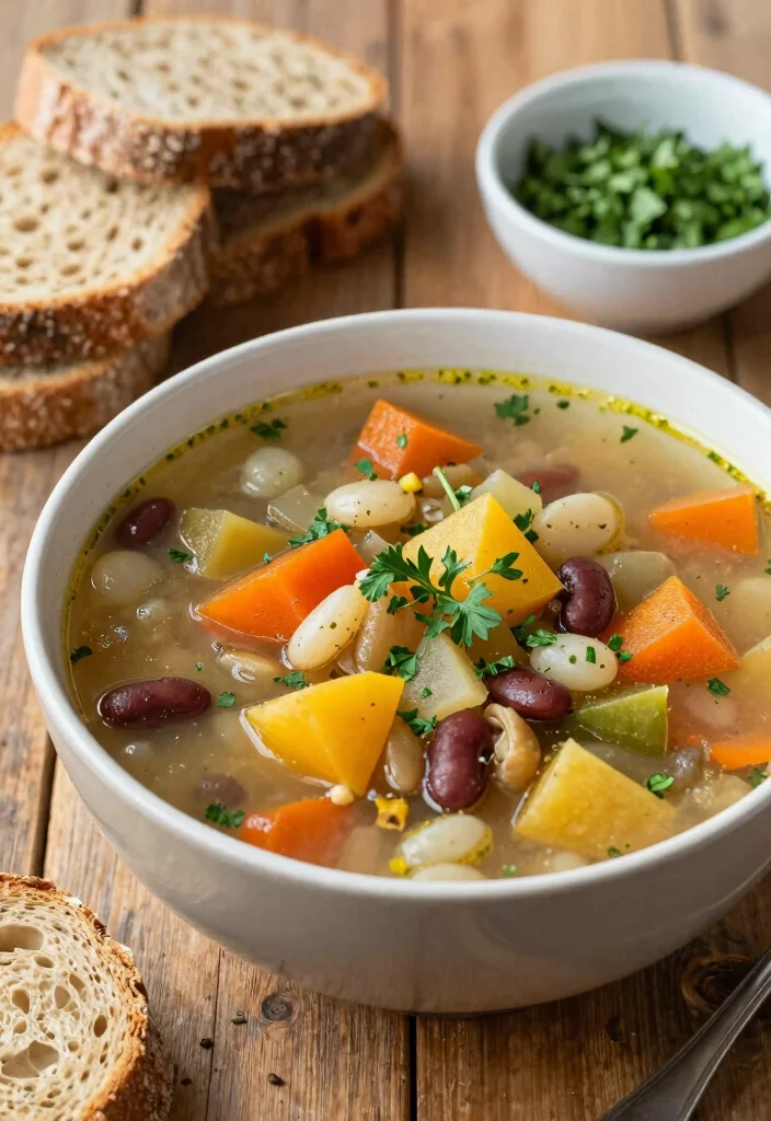 18 Easy Gluten and Dairy Free Recipes for Busy Families - 18. Vegetable Soup 1