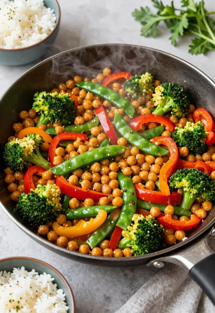 18 Easy Gluten and Dairy Free Recipes for Busy Families - 3. Chickpea Stir-Fry 1