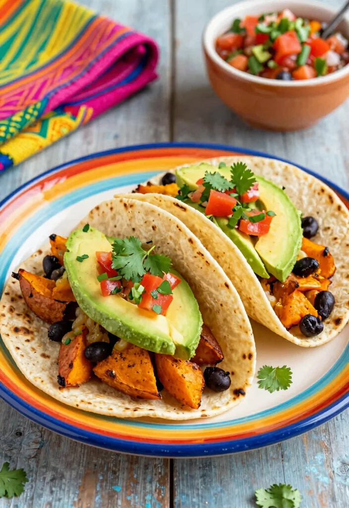 18 Easy Gluten and Dairy Free Recipes for Busy Families - 4. Sweet Potato and Black Bean Tacos 1