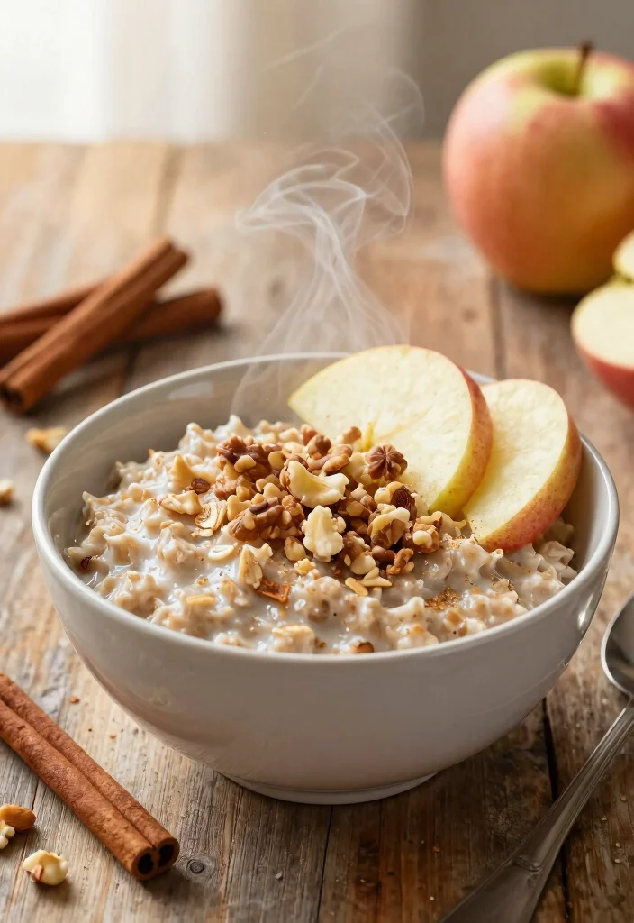 18 Easy Gluten and Dairy Free Recipes for Busy Families - 7. Apple Cinnamon Oatmeal 1