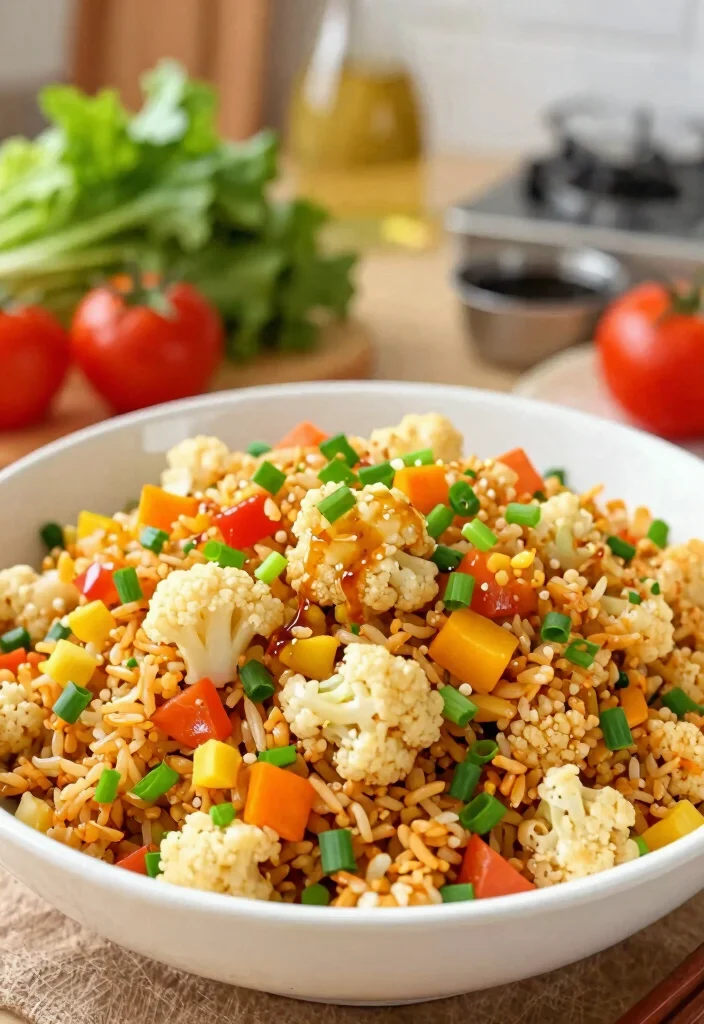 18 Easy Gluten and Dairy Free Recipes for Busy Families - 9. Cauliflower Fried Rice 1