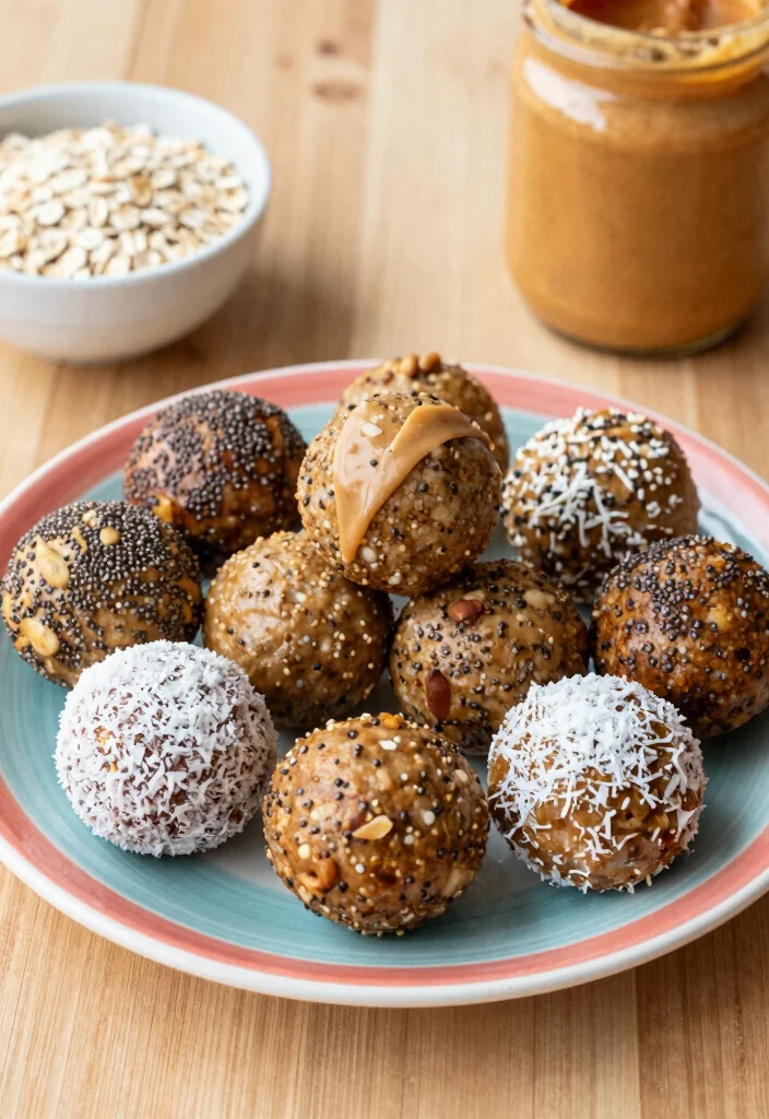 18 Gluten Free Dairy Free Egg Free Recipes: Ultimate Allergy-Friendly - 7. Nut Butter Energy Balls 1