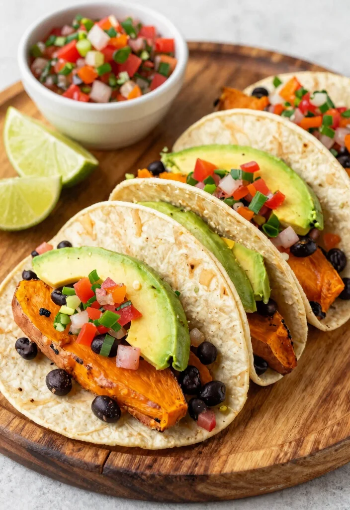 18 Gluten Free Dairy Free Recipes: Complete Guide for All Meals - 4. Sweet Potato and Black Bean Tacos 1