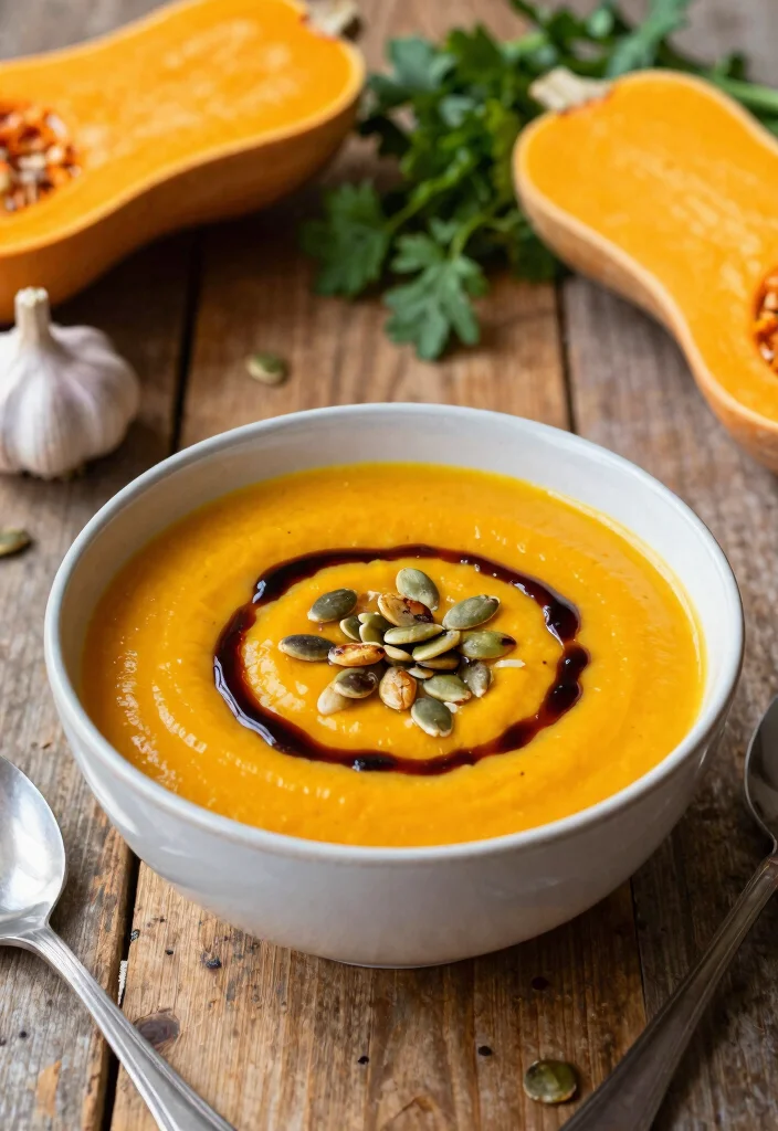 18 Soup Recipes Dairy Free: Hearty and Nourishing - 1. Creamy Vegan Butternut Squash Soup 1