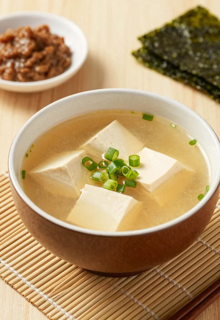 18 Soup Recipes Dairy Free: Hearty and Nourishing - 14. Miso Soup with Tofu 1