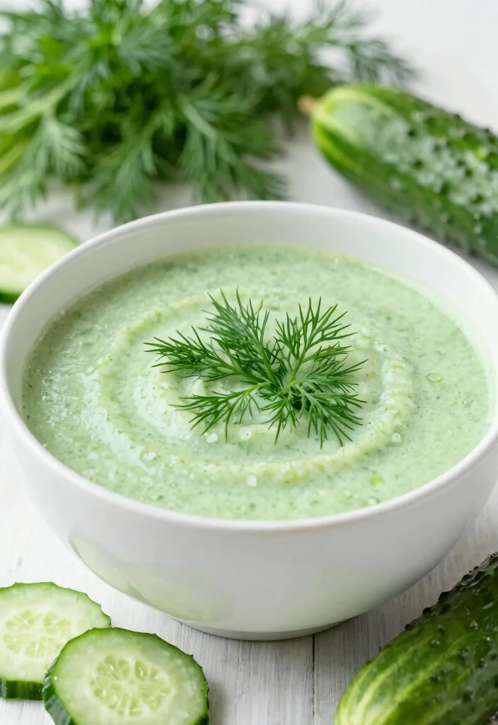 18 Soup Recipes Dairy Free: Hearty and Nourishing - 18. Chilled Cucumber Soup 1