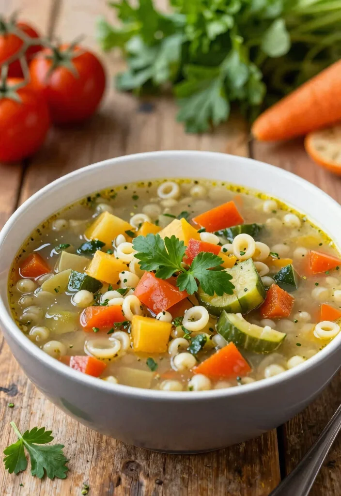 18 Soup Recipes Dairy Free: Hearty and Nourishing - 7. Vegetable Minestrone Soup 1