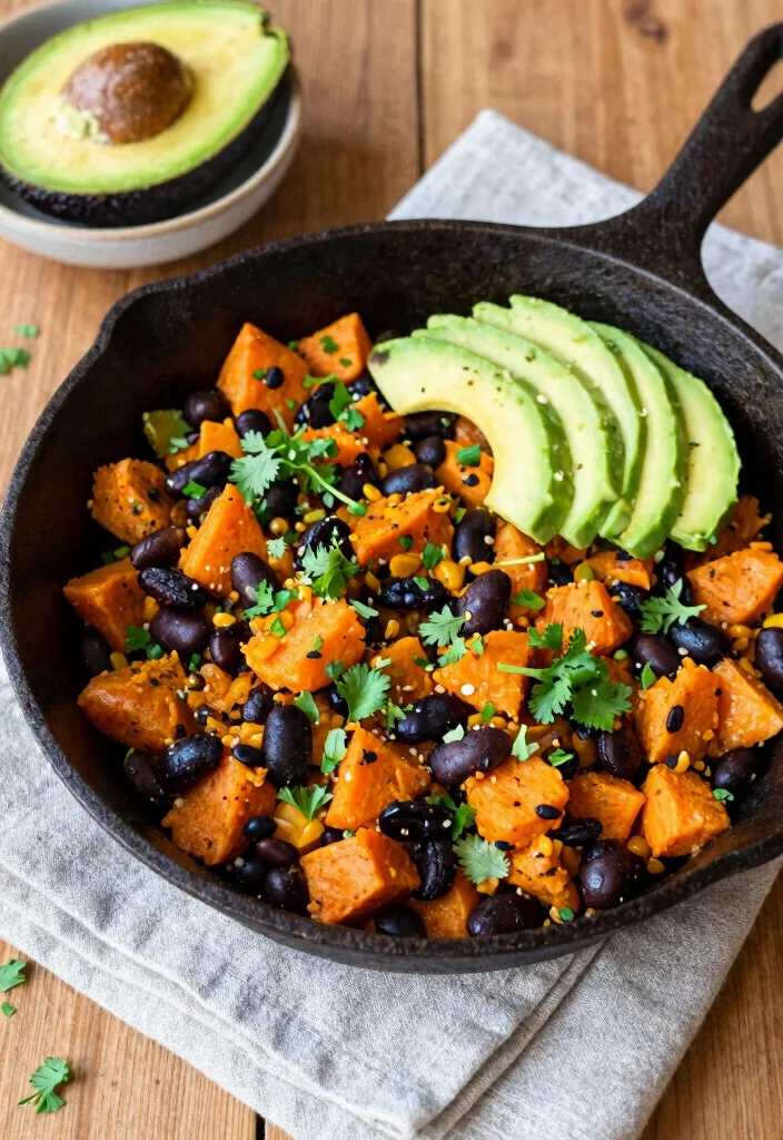 19 Dairy Free Brunch Recipes: Weekend Brunch Goals - 2. Sweet Potato and Black Bean Hash 1