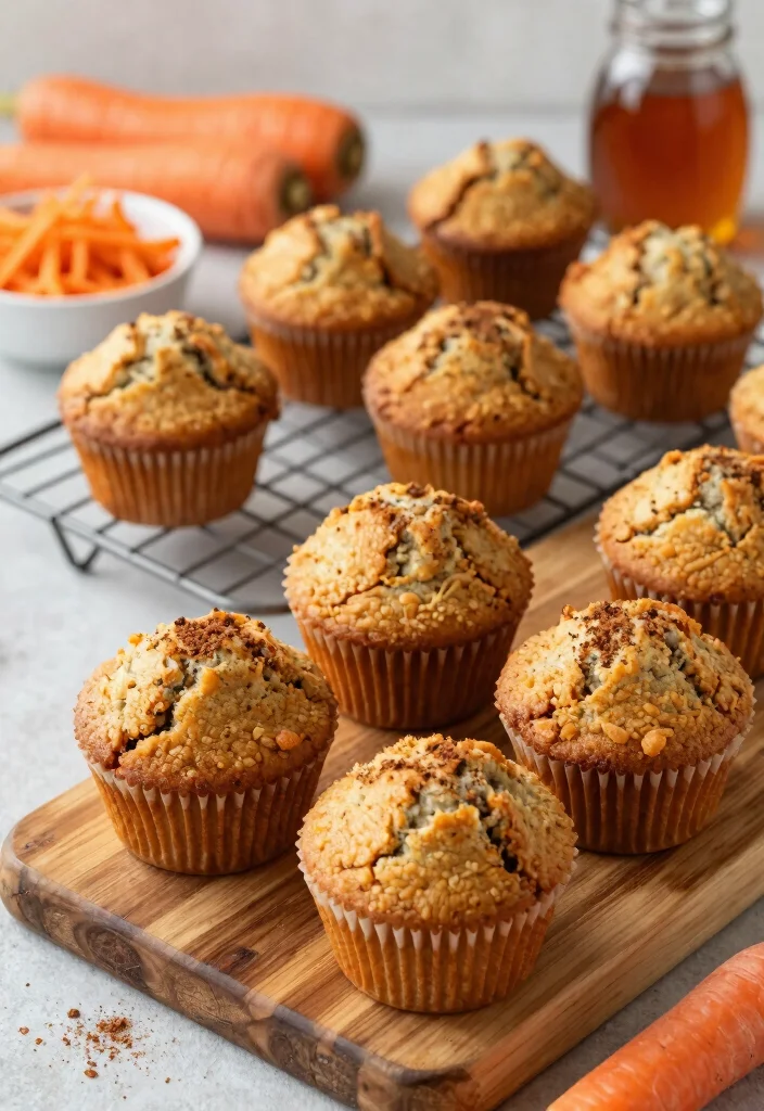 19 Dairy Free Brunch Recipes: Weekend Brunch Goals - 8. Spiced Carrot Muffins 1