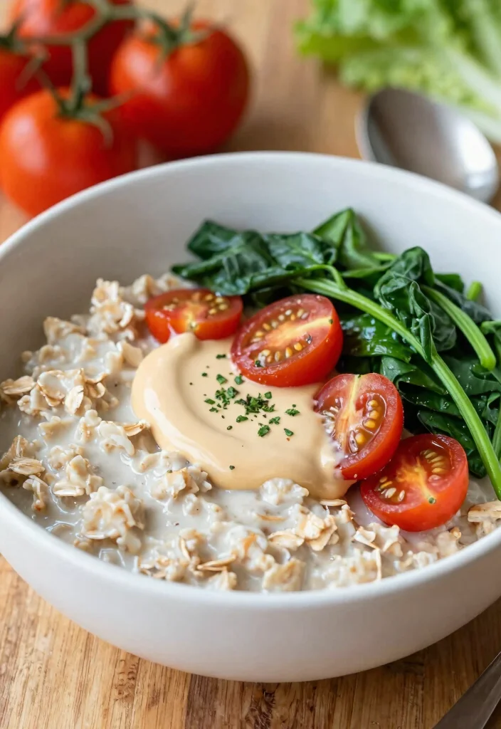19 Dairy Free Brunch Recipes: Weekend Brunch Goals - 9. Savory Oatmeal Bowl 1