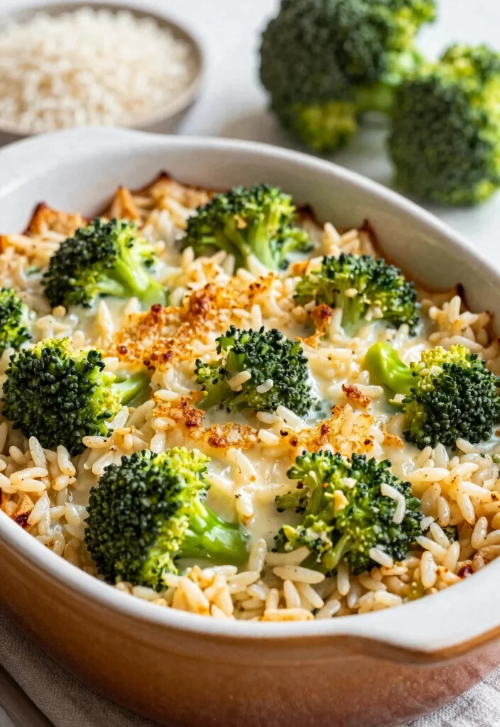 19 Dairy Free Casserole Recipes: One-Pot Comfort Food - 5. Broccoli and Rice Casserole 1