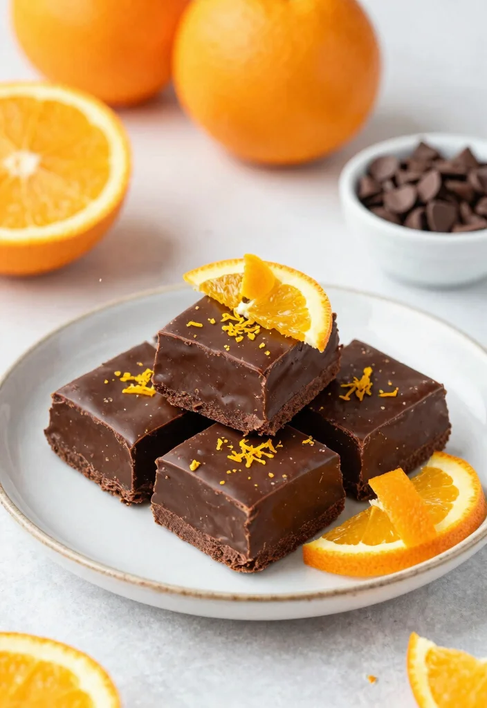 19 Dairy Free Fudge Recipes: Melts in Your Mouth Bliss - 12. Orange Zest Chocolate Fudge 1