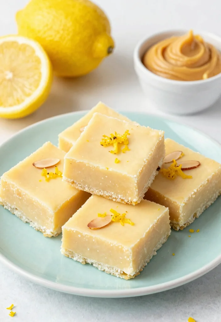 19 Dairy Free Fudge Recipes: Melts in Your Mouth Bliss - 15. Lemon Almond Fudge 1