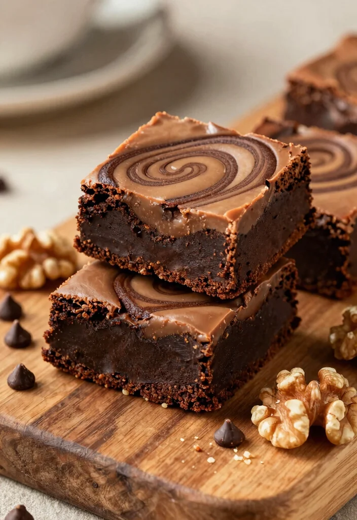 19 Dairy Free Fudge Recipes: Melts in Your Mouth Bliss - 5. Swirled Brownie Fudge 1