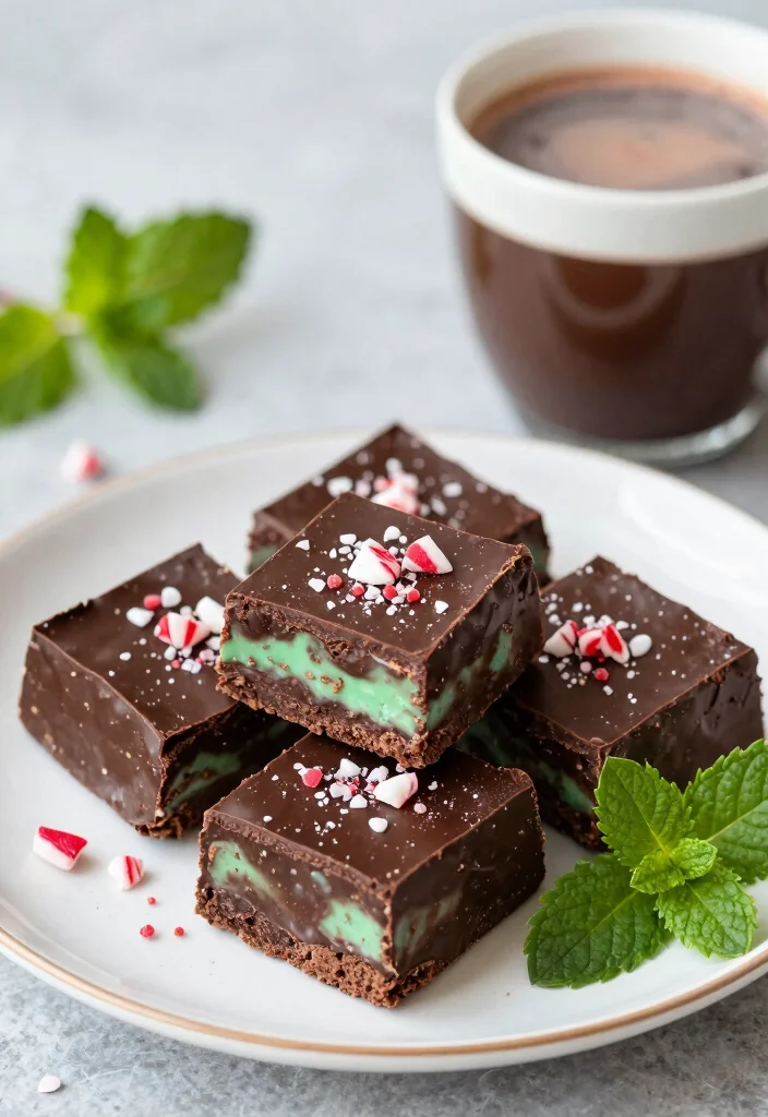 19 Dairy Free Fudge Recipes: Melts in Your Mouth Bliss - 9. Chocolate Mint Fudge 1