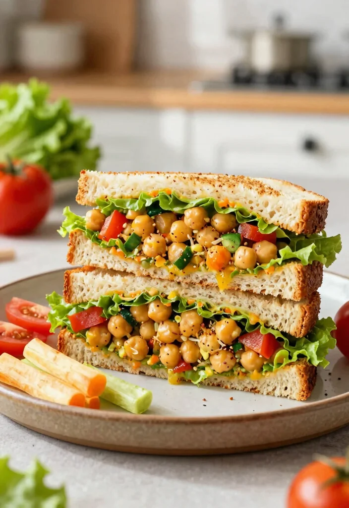 19 Dairy Free Recipes for Kids They'll Actually Eat - 13. Chickpea Salad Sandwiches 1