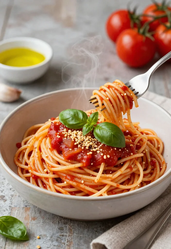 19 Dairy Free Recipes for Kids They'll Actually Eat - 15. Spaghetti with Marinara Sauce 1