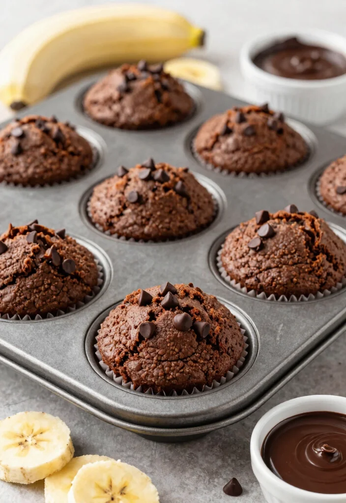 19 Dairy Free Recipes for Kids They'll Actually Eat - 2. Dairy-Free Chocolate Banana Muffins 1