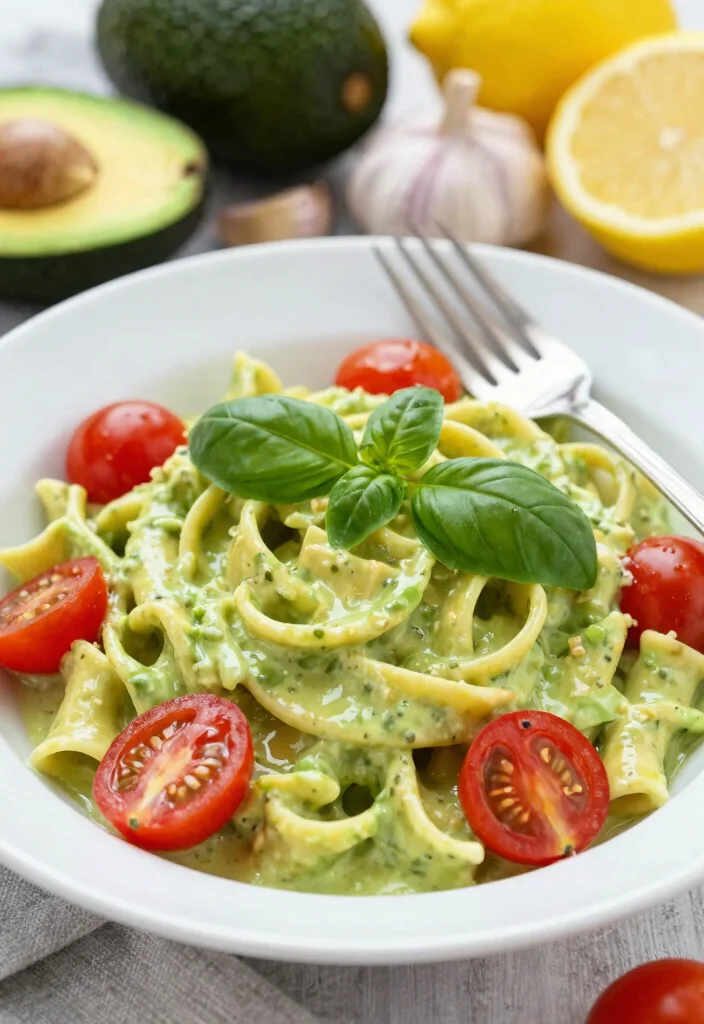 19 Dairy Free Recipes for Kids They'll Actually Eat - 3. Creamy Avocado Pasta 1