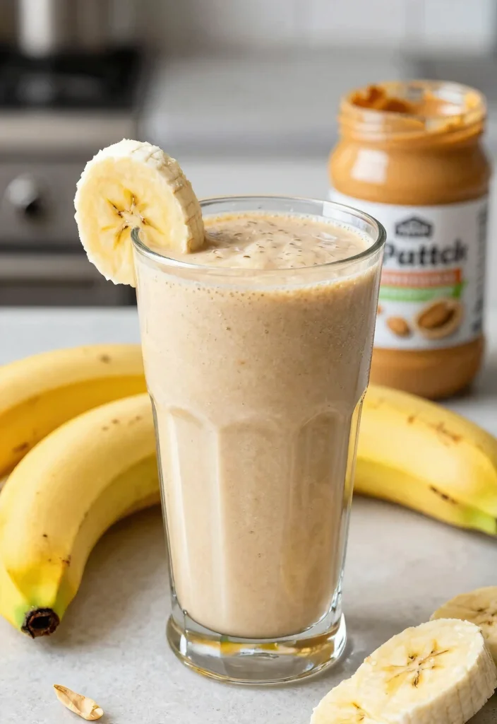 19 Dairy Free Recipes for Kids They'll Actually Eat - 7. Peanut Butter Banana Smoothie 1