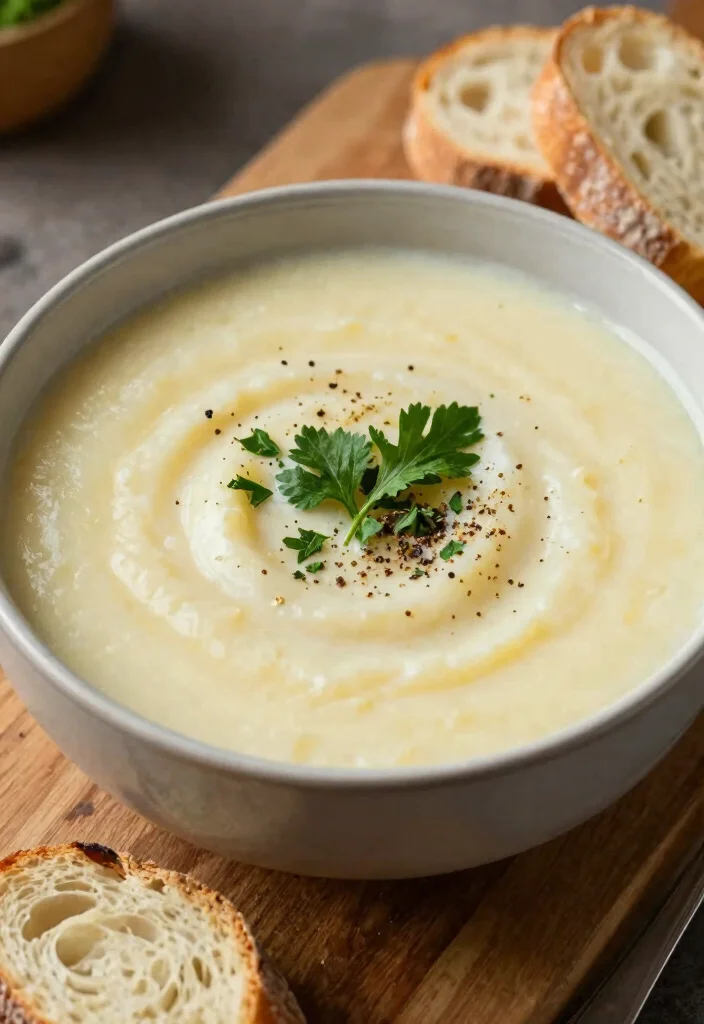 19 Dairy Free Slow Cooker Recipes: Tender and Flavorful - 7. Creamy Vegan Potato Soup 1