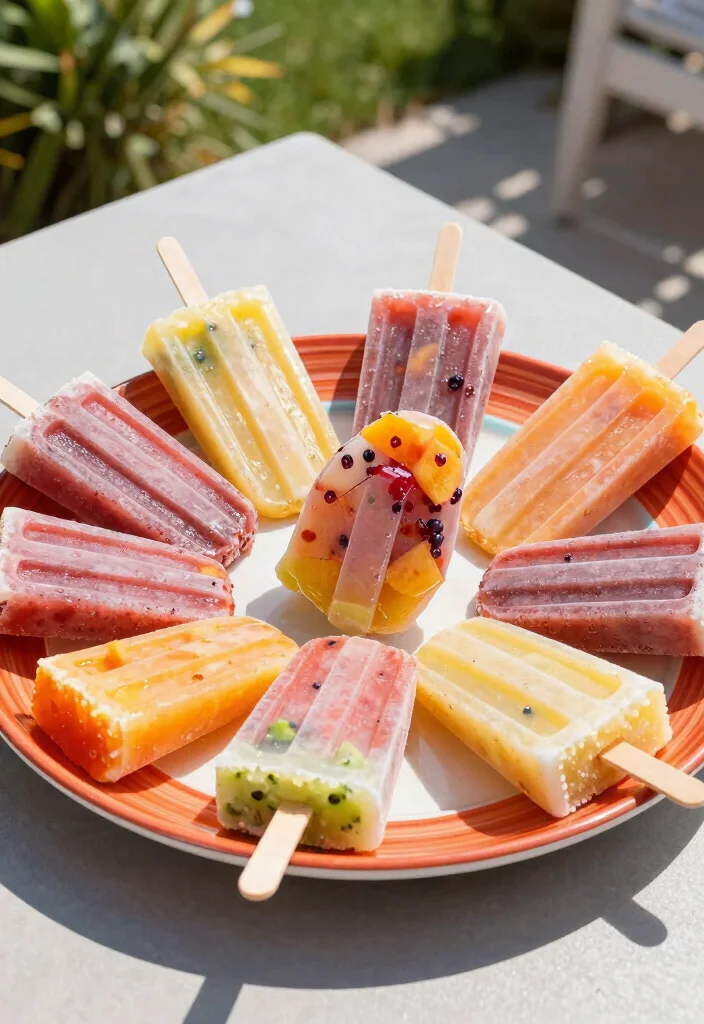 19 Gluten Free Dairy Free Vegan Recipes: Triple Allergen-Free - 18. Vegan Fruity Popsicles 1