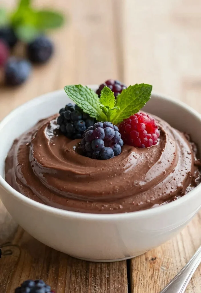 19 Gluten and Dairy Free Recipes Desserts: Baking Magic - 1. Chocolate Avocado Mousse 1