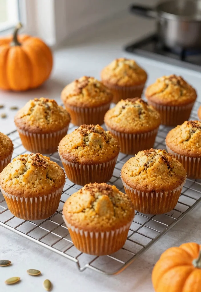 19 Gluten and Dairy Free Recipes Desserts: Baking Magic - 12. Pumpkin Spice Muffins 1