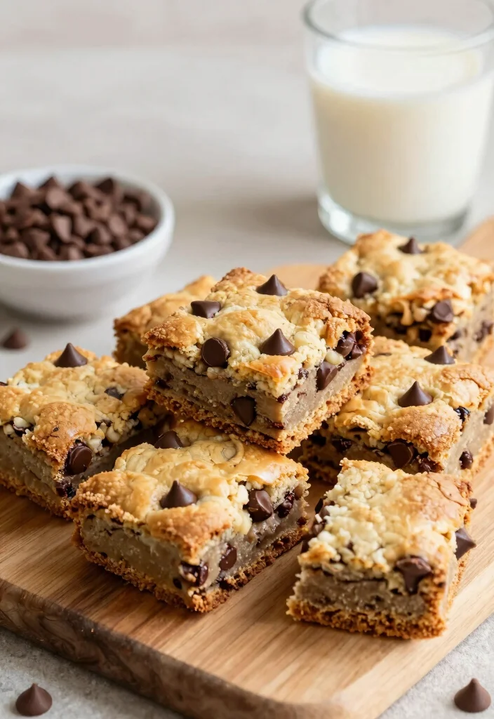 19 Gluten and Dairy Free Recipes Desserts: Baking Magic - 13. Chocolate Chip Blondies 1