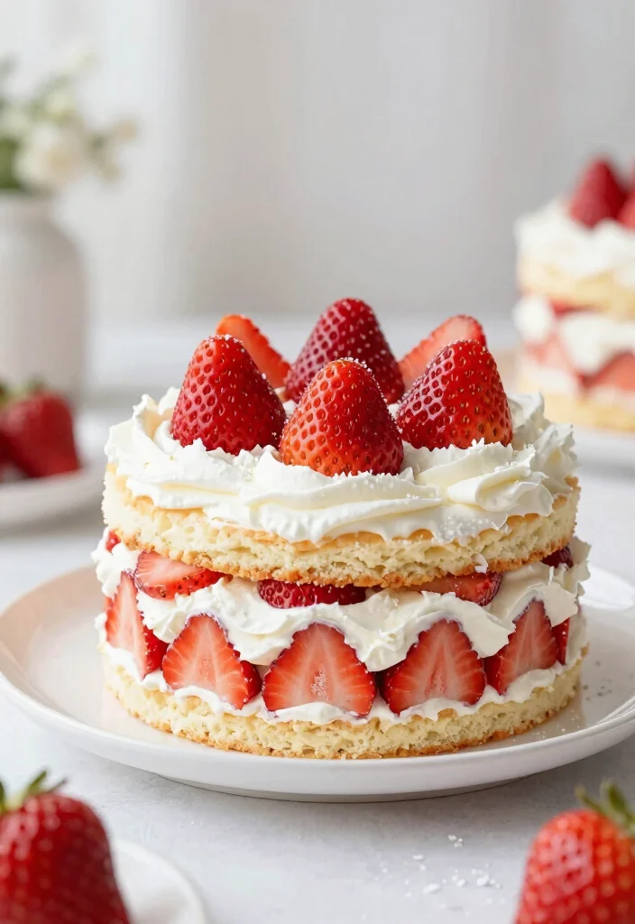 19 Gluten and Dairy Free Recipes Desserts: Baking Magic - 17. Strawberry Shortcake 1