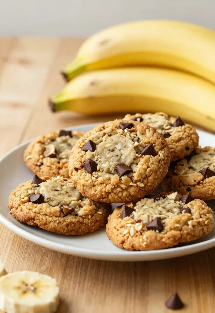 19 Gluten and Dairy Free Recipes Desserts: Baking Magic - 9. Banana Oatmeal Cookies 1