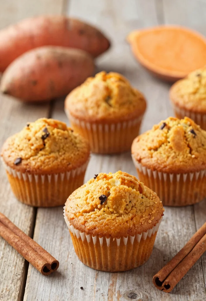 20 Dairy Free Muffin Recipes: Fluffy Morning Treats - 13. Sweet Potato Muffins 1