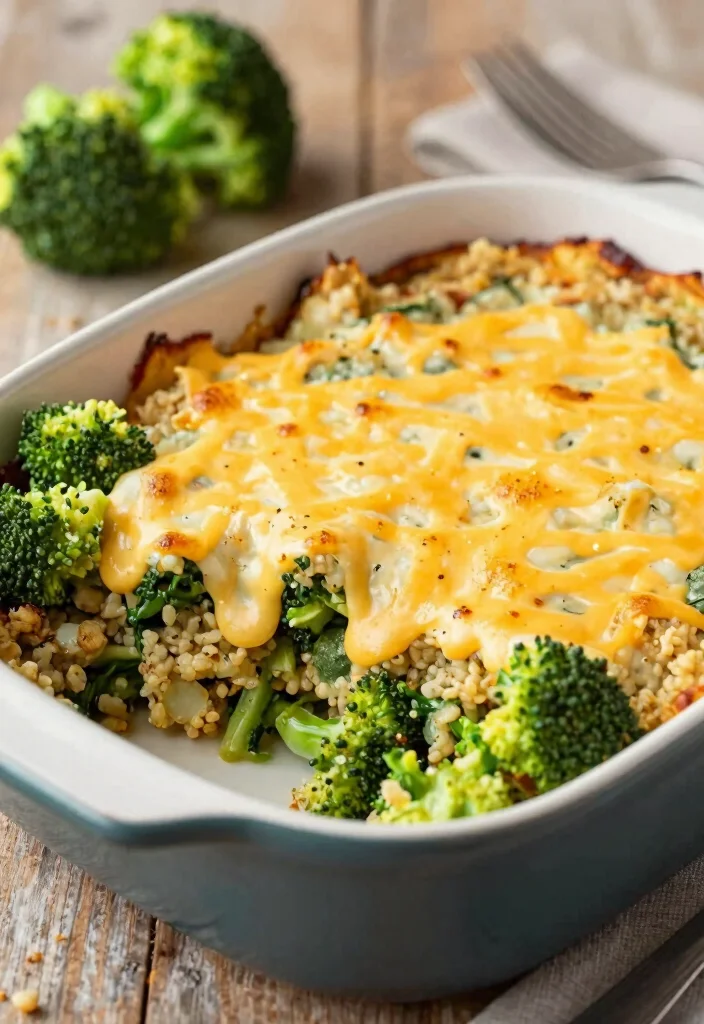 20 Dairy Free Toddler Meals: Nutrition Your Kids Need - 13. Broccoli and Cheese Quinoa Casserole 1