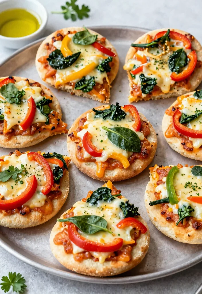 20 Dairy Free Toddler Meals: Nutrition Your Kids Need - 14. Mini Veggie Pizzas 1