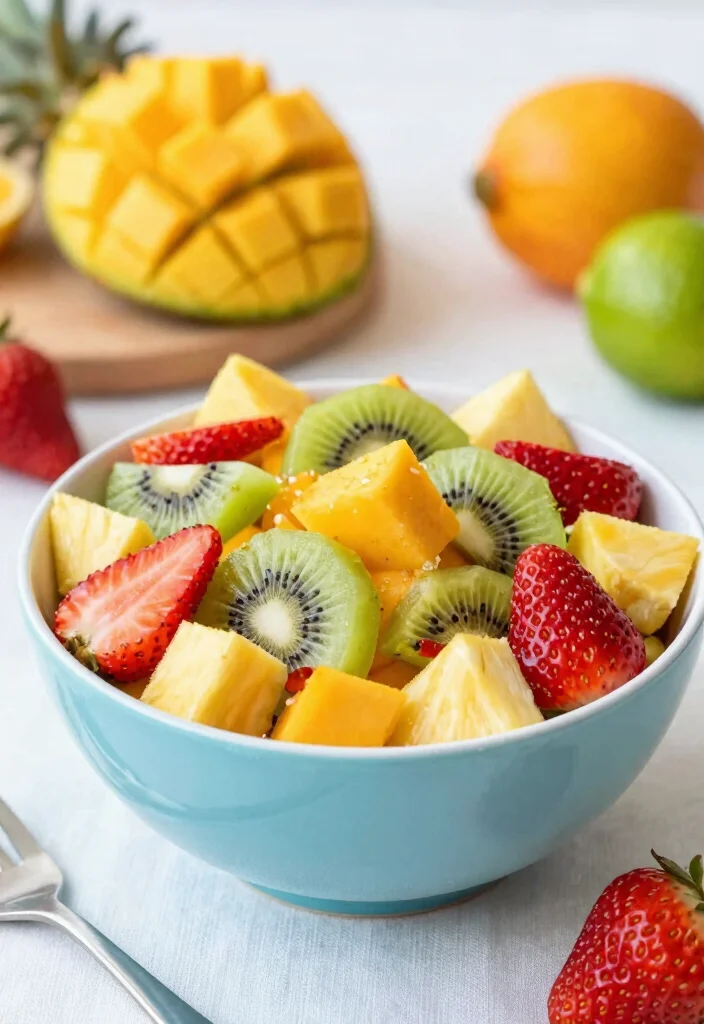20 Dairy Free Toddler Meals: Nutrition Your Kids Need - 19. Tropical Fruit Salad 1