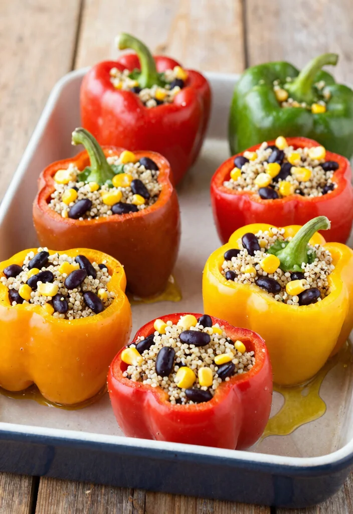 20 Gluten Dairy Sugar Free Recipes: Clean Eating Perfection - 16. Veggie Stuffed Peppers 1