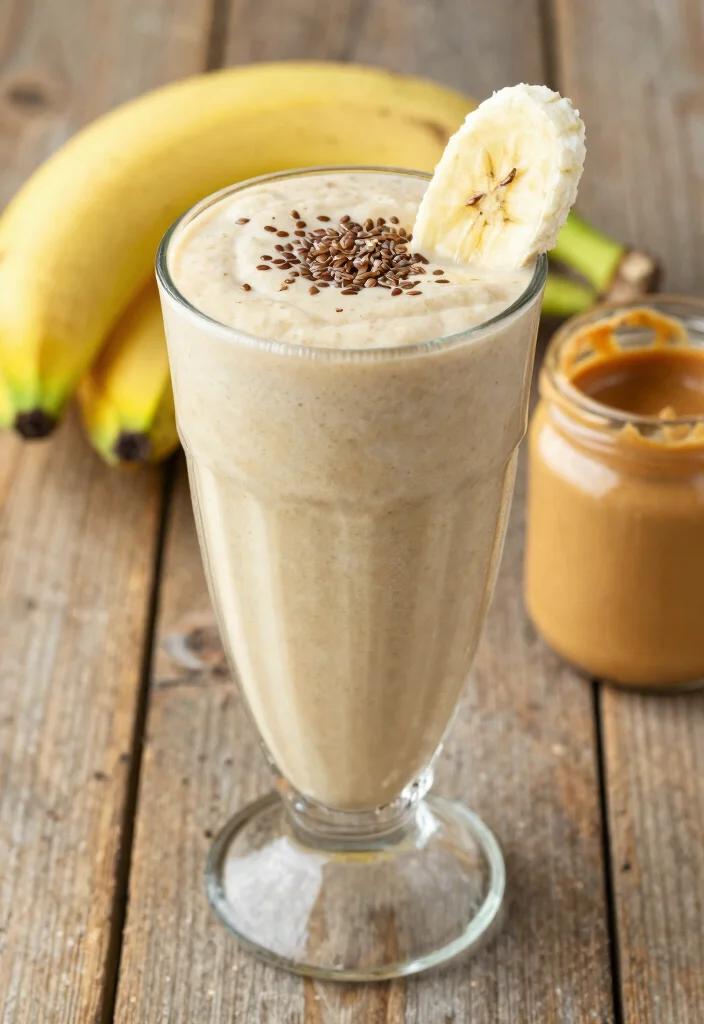 20 Gluten Dairy Sugar Free Recipes: Clean Eating Perfection - 20. Peanut Butter Banana Smoothie 1
