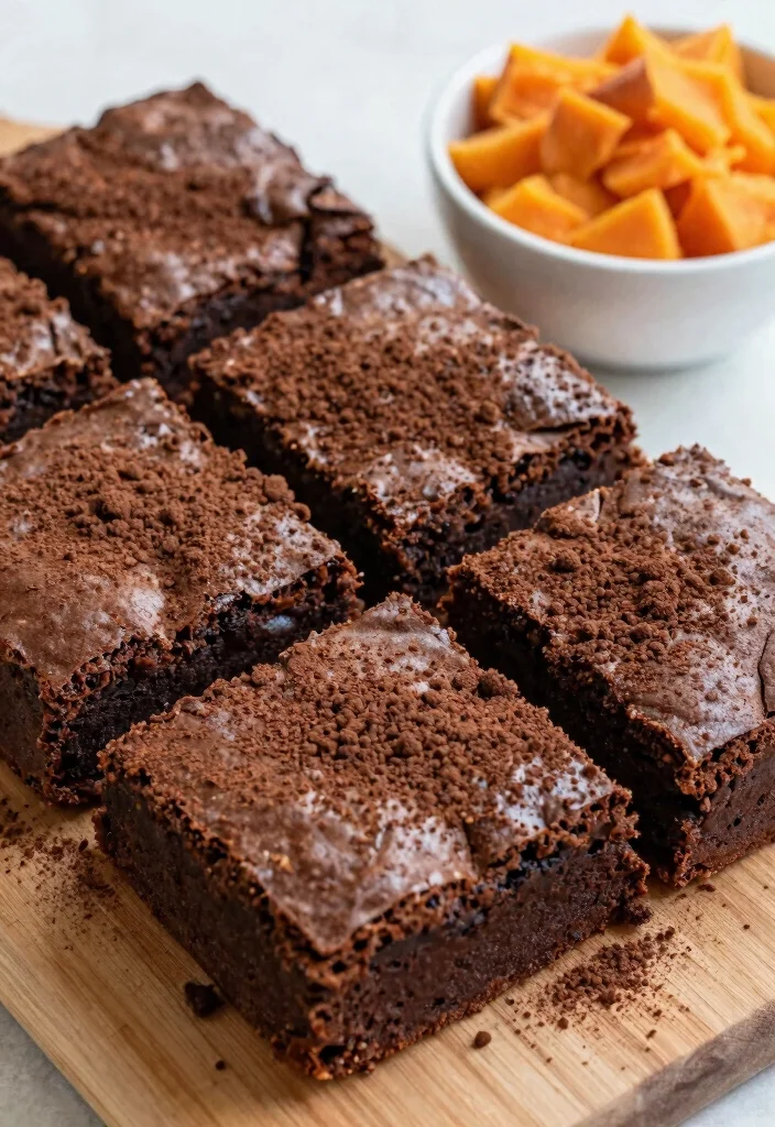 20 Gluten Dairy Sugar Free Recipes: Clean Eating Perfection - 6. Sweet Potato Brownies 1