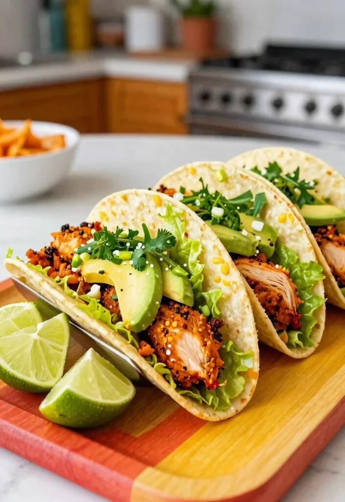 20 Gluten Free Dairy Free Chicken Recipes: Protein Packed - 4. Spicy Chipotle Chicken Tacos 1