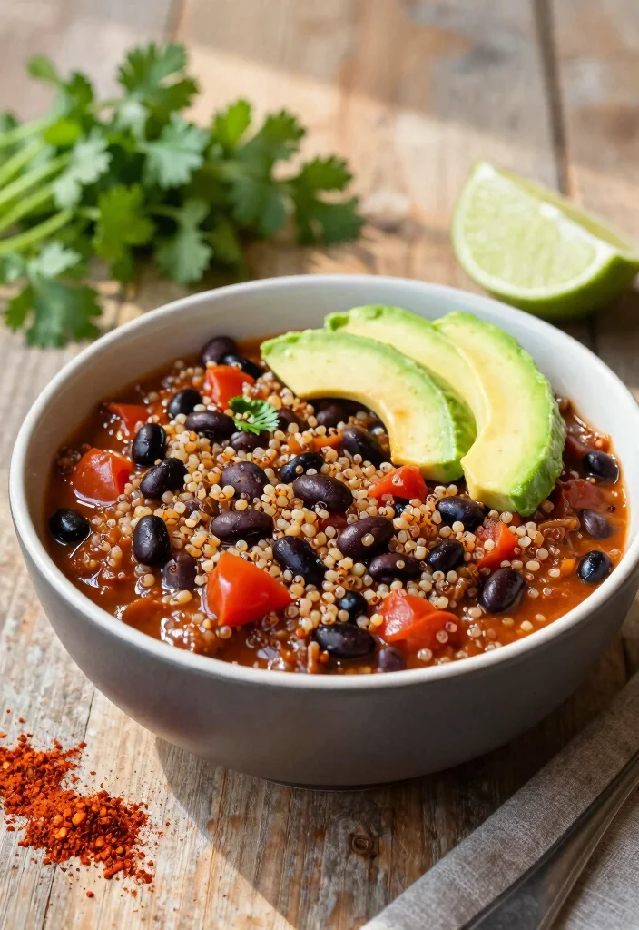 20 Gluten Free Dairy Free One-Pot Dinner Recipes: Double Allergy-Friendly - 2. One-Pot Quinoa and Black Bean Chili 1