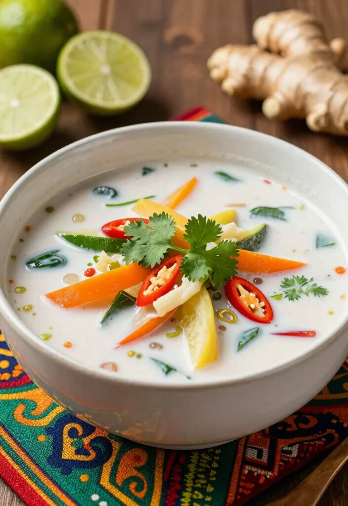 20 Gluten Free Dairy Free One-Pot Dinner Recipes: Double Allergy-Friendly - 8. Spicy Thai Coconut Soup 1